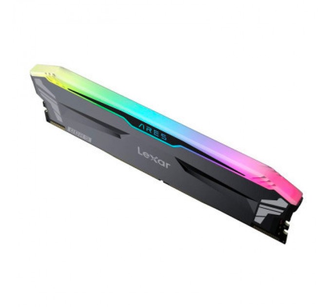 Lexar Модуль пам'яті для комп'ютера DDR4 32GB (2x16GB) 3600 MHz Ares RGB Black Lexar (LD4BU016G-R3600GDLA)