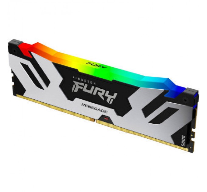 Kingston Fury (ex.HyperX) Модуль пам'яті для комп'ютера DDR5 16GB 7600 MHz Renegade RGB XMP Kingston Fury (ex.HyperX) (KF576C38RSA-16)