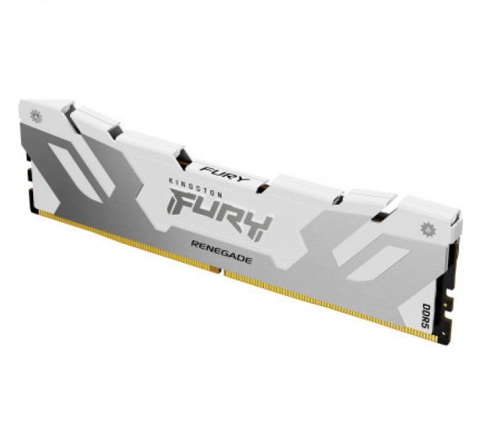 Kingston Fury (ex.HyperX) Модуль пам'яті для комп'ютера DDR5 16GB 7600 MHz Renegade White XMP Kingston Fury (ex.HyperX) (KF576C38RW-16)