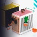 CoolerMaster Корпус CoolerMaster CASE MIDITOWER EATX W/O PSU/Q500-DGNN-S00 COOLER MASTER (QUBE 500 Flatpack Macaron Edition)