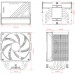 ID-Cooling Кулер до процесора ID-Cooling Frozn A610 ARGB (FROZN A610 ARGB)