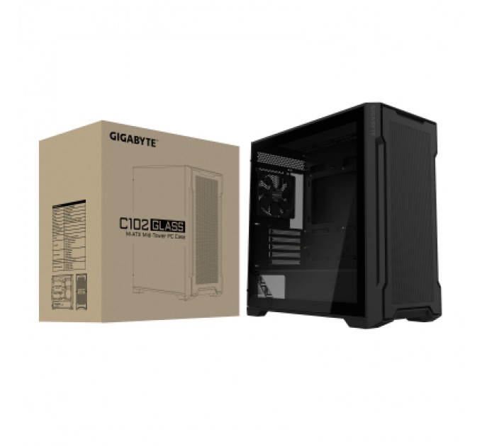 GIGABYTE Корпус GIGABYTE GIGABYTE C102 GLASS