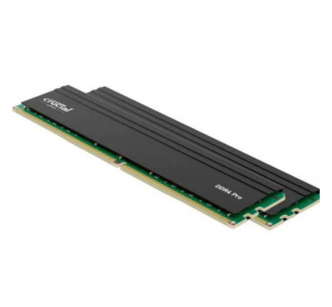 Micron Модуль пам'яті для комп'ютера DDR4 32GB (2x16GB) 3200 MHz Pro Micron (CP2K16G4DFRA32A)