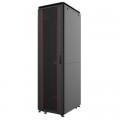 Mirsan Шафа напольна Mirsan GTV 19" 42U 600x1000, RAL 9005 (MR.GTV42U61DE.01)