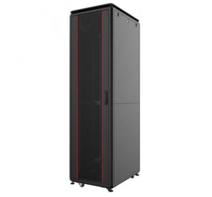 Mirsan Шафа напольна Mirsan GTV 19" 42U 600x1000, RAL 9005 (MR.GTV42U61DE.01)
