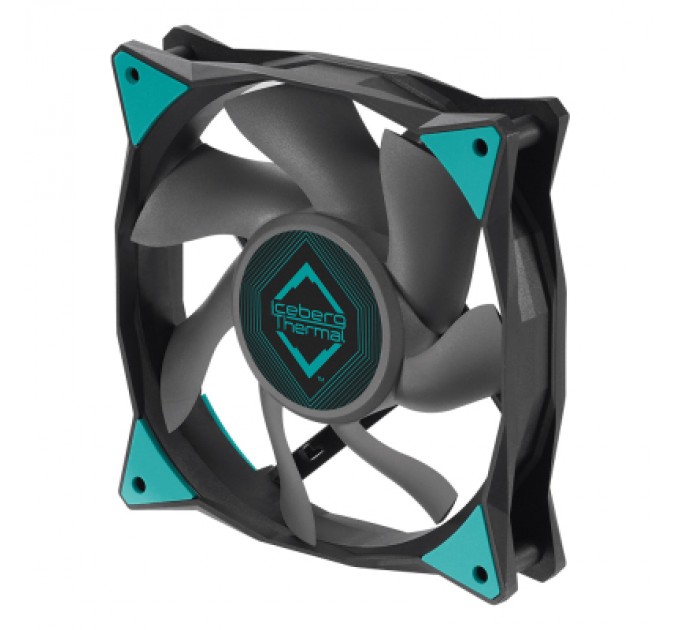 Iceberg Group Кулер до корпусу Iceberg Group IceGALE 120mm Black (ICEGALE12-C0A)