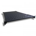 Hypernet Полка 19" Hypernet 1U глиб. 400мм, в шкафи глибиною 600мм, чорна (U-FS-60-BLACK)