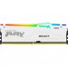 Kingston Fury (ex.HyperX) Модуль пам'яті для комп'ютера DDR5 16GB 6400 MHz Beast White RGB EXPO Kingston Fury (ex.HyperX) (KF564C32BWEA-16)