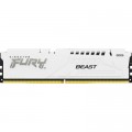 Kingston Fury (ex.HyperX) Модуль пам'яті для комп'ютера DDR5 16GB 6400 MHz Beast White XMP Kingston Fury (ex.HyperX) (KF564C32BW-16)