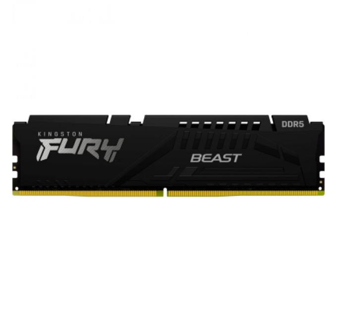 Kingston Fury (ex.HyperX) Модуль пам'яті для комп'ютера DDR5 16GB 6800 MHz Beast Black EXPO Kingston Fury (ex.HyperX) (KF568C34BBE-16)