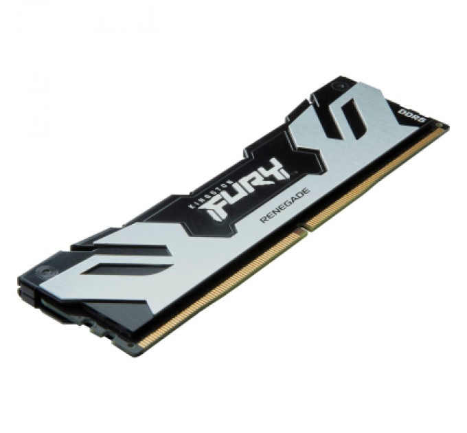 Kingston Fury (ex.HyperX) Модуль пам'яті для комп'ютера DDR5 32GB (2x16GB) 7600 MHz Renegade Silver XMP Kingston Fury (ex.HyperX) (KF576C38RSK2-32)