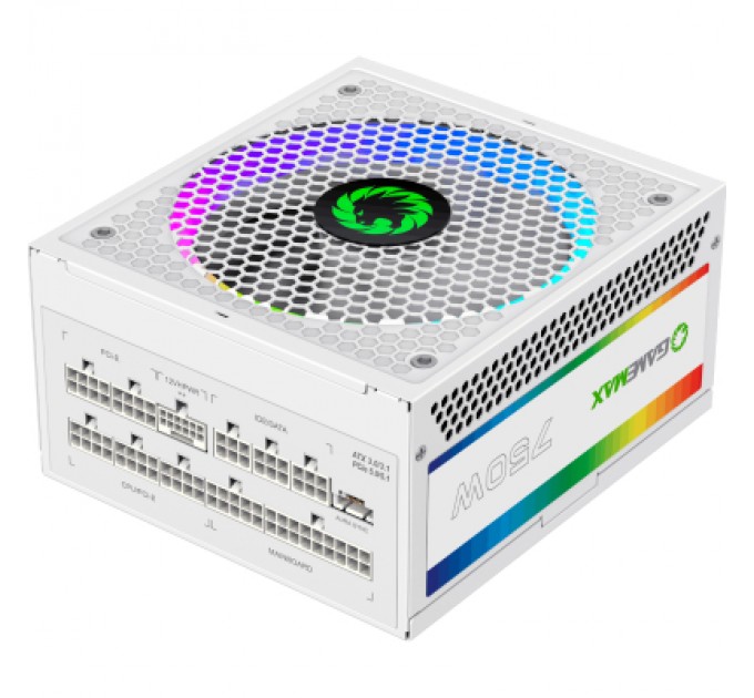 Gamemax Блок живлення Gamemax 750W (RGB 750 PRO WH (ATX3.0/3.1 PCI)