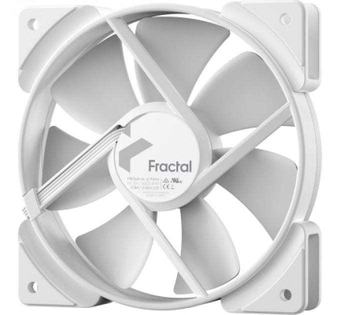Fractal Design Кулер до корпусу Fractal Design Prisma AL-12 ARGB PWM (FD-FAN-PRI-AL12-PWM-WT)