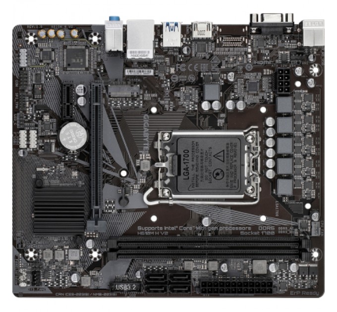 GIGABYTE Материнська плата GIGABYTE H610M H V2