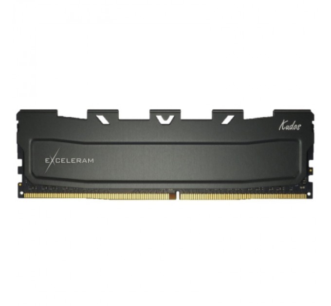 eXceleram Модуль пам'яті для комп'ютера DDR4 16GB 2666 MHz Black Kudos eXceleram (EKBLACK4162616X)