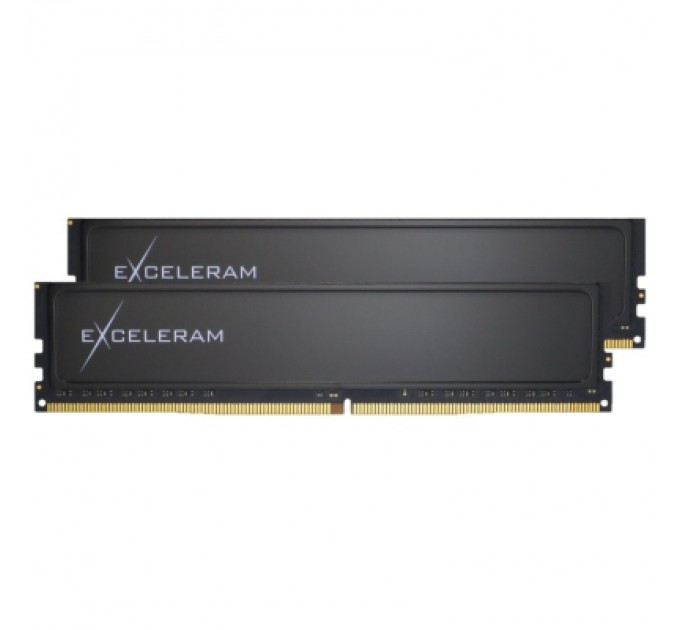 eXceleram Модуль пам'яті для комп'ютера DDR4 16GB (2x8GB) 3200 MHz Black Sark eXceleram (ED4163222AD)