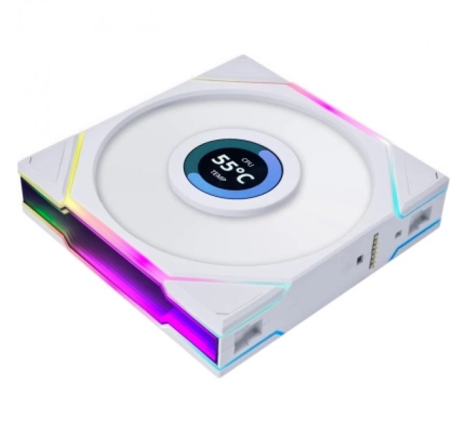 Lian Li Кулер до корпусу Lian Li Reverse TL LCD 120-3, White (G99.12RTLLCD3W.00)
