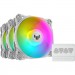 Corsair Кулер до корпусу Corsair TUF Gaming TF120 ARGB 3IN1 White (90DA0033-B09030)