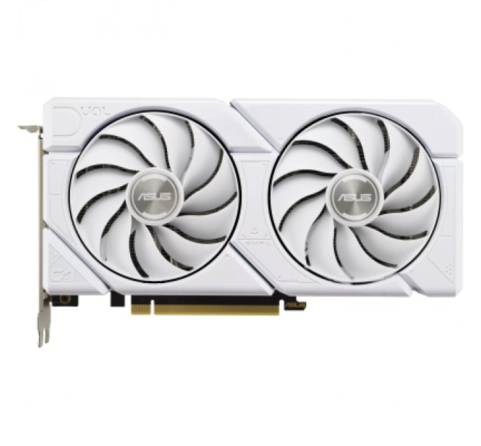 ASUS Відеокарта ASUS GeForce RTX4060 8Gb DUAL OC WHITE EVO (DUAL-RTX4060-O8G-EVO-WHITE)