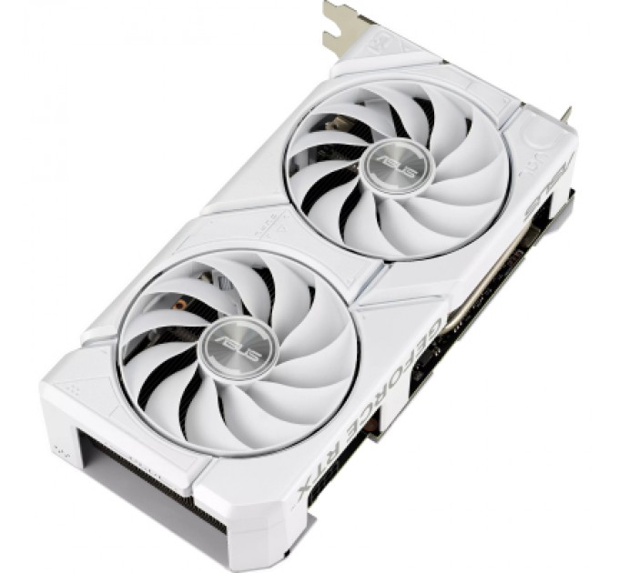 ASUS Відеокарта ASUS GeForce RTX4060 8Gb DUAL OC WHITE EVO (DUAL-RTX4060-O8G-EVO-WHITE)