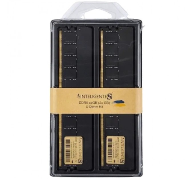 Модуль пам'яті для комп'ютера DDR5 32GB (2x16GB) 5200 MHz INTELIGENTES (IU5BII2/32)