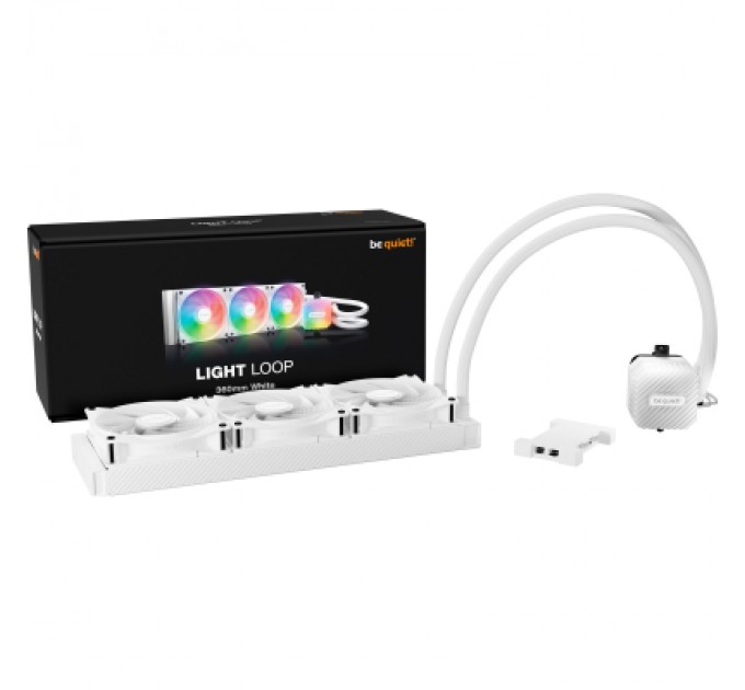 Be quiet! Система рідинного охолодження Be quiet! LIGHT LOOP 360mm білий (BW023)