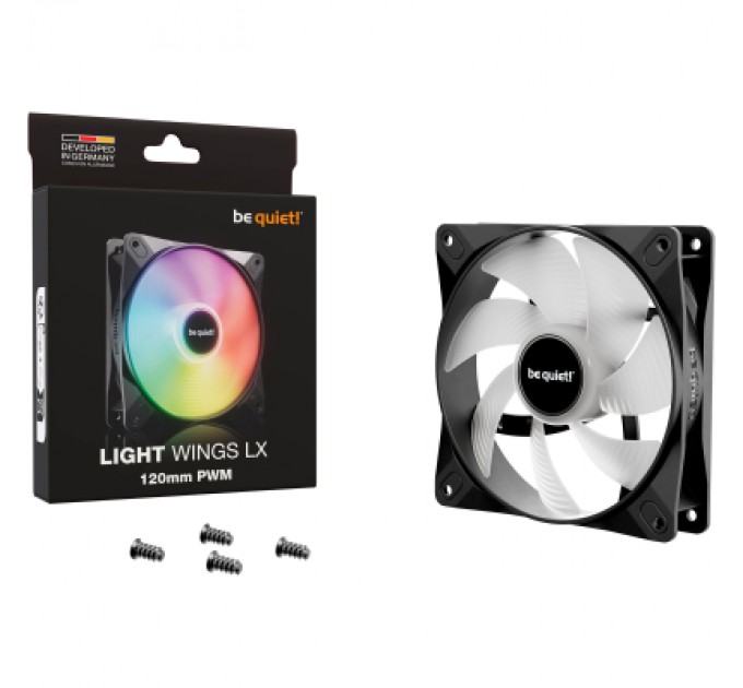 Be quiet! Кулер до корпусу Be quiet! LIGHT WINGS LX 120mm PWM (BL120)