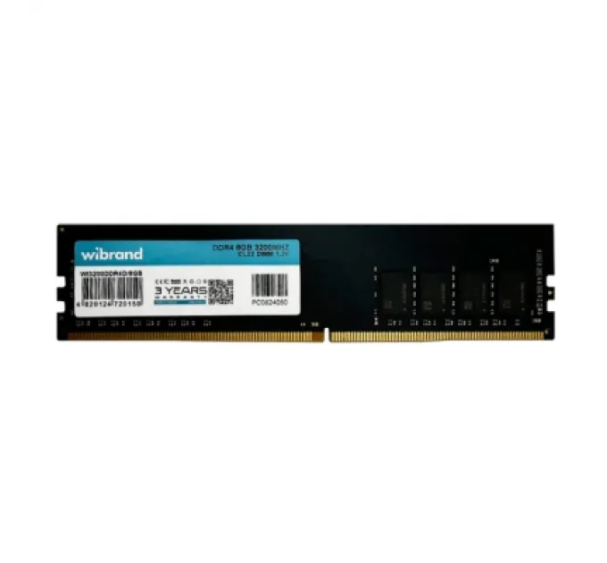 Wibrand Модуль пам'яті для комп'ютера DDR4 8GB 3200 MHz Wibrand (WI3200DDR4D/8GB)
