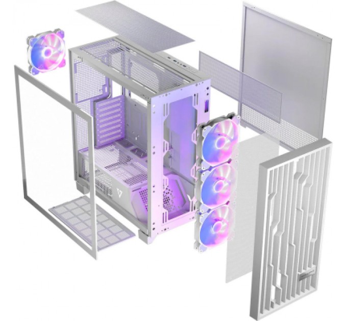 Modecom Корпус Modecom VOLCANO PERUN APEX ARGB WHITE (AT-PERUN-4F-ARGB-20-00000)