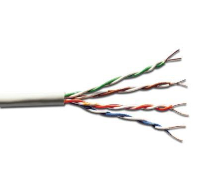 Digitus Кабель мережевий Digitus UTP 305м, cat 6, CCA, AWG23/1, PVC (ACU-4611-305)
