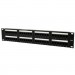 Cablexpert Патч-панель 19" 48xRJ-45 UTP cat.6, 2U, тип 110 Cablexpert (NPP-C648CM-001)