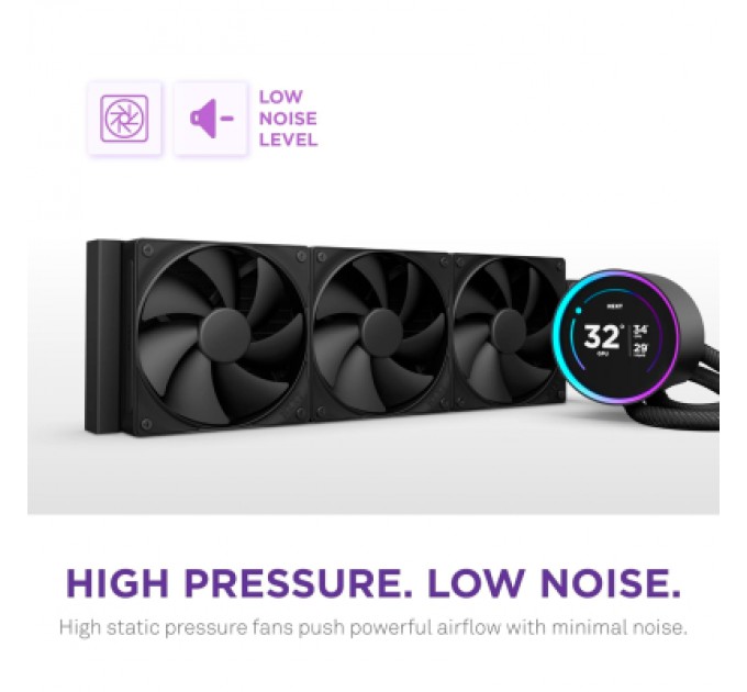 Система рідинного охолодження NZXT Kraken Elite 360mm AIO (RL-KN36E-B2)