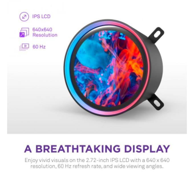 NZXT Система рідинного охолодження NZXT Kraken Elite RGB 280mm AIO (RL-KR28E-B2)