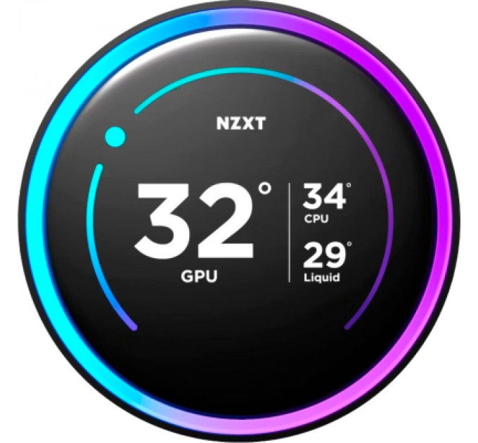 NZXT Система рідинного охолодження NZXT Kraken Elite RGB 280mm AIO (RL-KR28E-B2)