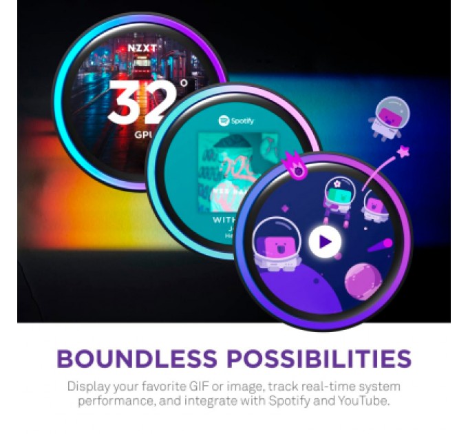 NZXT Система рідинного охолодження NZXT Kraken Elite RGB 280mm AIO (RL-KR28E-B2)