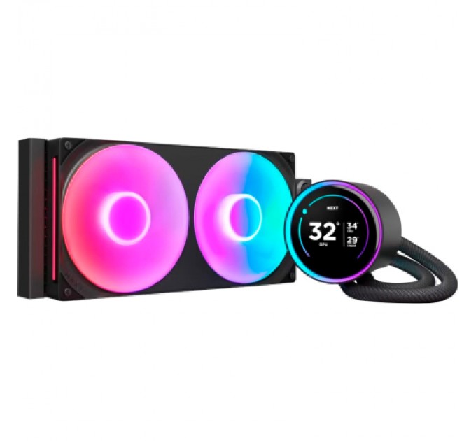NZXT Система рідинного охолодження NZXT Kraken Elite RGB 280mm AIO (RL-KR28E-B2)