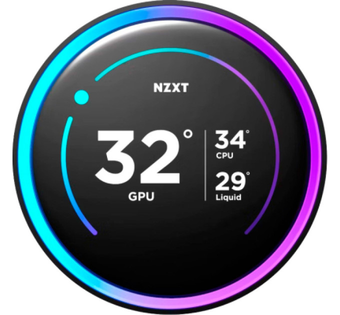 NZXT Система рідинного охолодження NZXT Kraken Elite RGB 360mm AIO (RL-KR36E-B2)