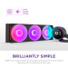 NZXT Система рідинного охолодження NZXT Kraken Elite RGB 360mm AIO (RL-KR36E-B2)
