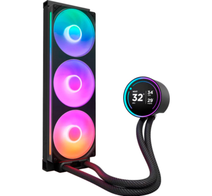 NZXT Система рідинного охолодження NZXT Kraken Elite RGB 360mm AIO (RL-KR36E-B2)