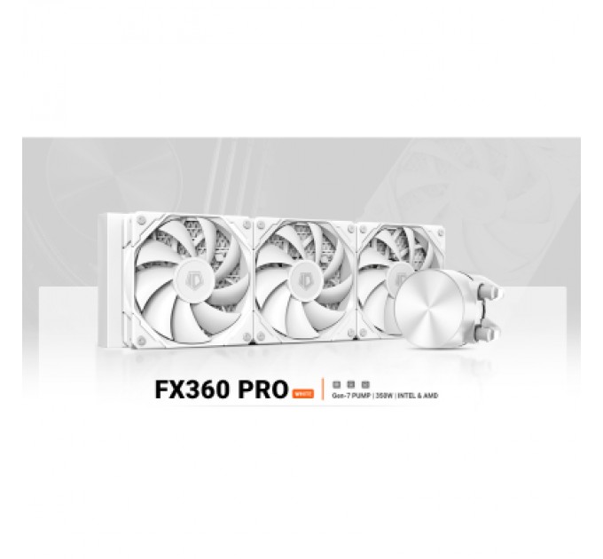 ID-Cooling Система рідинного охолодження ID-Cooling FX360 Pro White