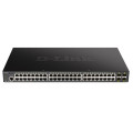 D-Link Комутатор мережевий D-Link DGS-1250-52XMP