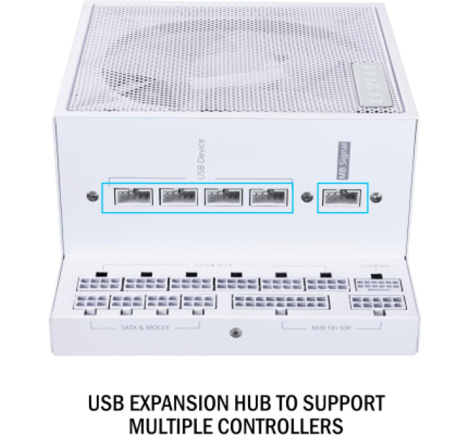 Lian Li Блок живлення Lian Li 1300W EDGE1300 White (G9P.EG1300.WE00.EU)