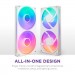 NZXT Кулер до корпусу NZXT F280 RGB Core Fan (Single Frame) - White (RF-U28HF-W1)
