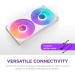 NZXT Кулер до корпусу NZXT F280 RGB Core Fan (Single Frame) - White (RF-U28HF-W1)