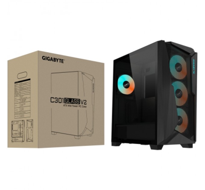 GIGABYTE Корпус GIGABYTE C301G V2 (GB-C301G/C301G V2)