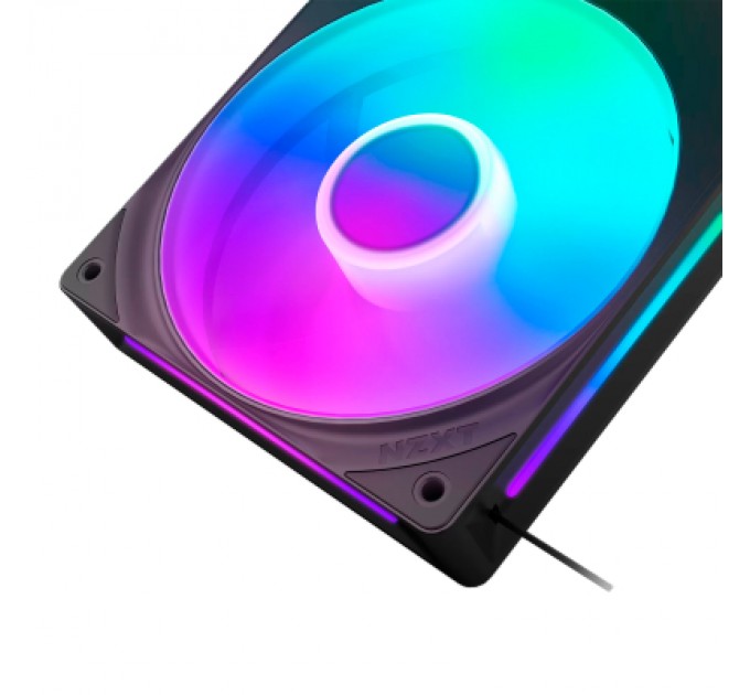 NZXT Кулер до корпусу NZXT F360 RGB Core Fan (Single Frame) - Black (RF-U36HF-B1)