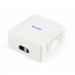 Cablexpert Комп'ютерна розетка Cablexpert RJ45x2 FTP, cat.5e (NCAC-2F5E-01)