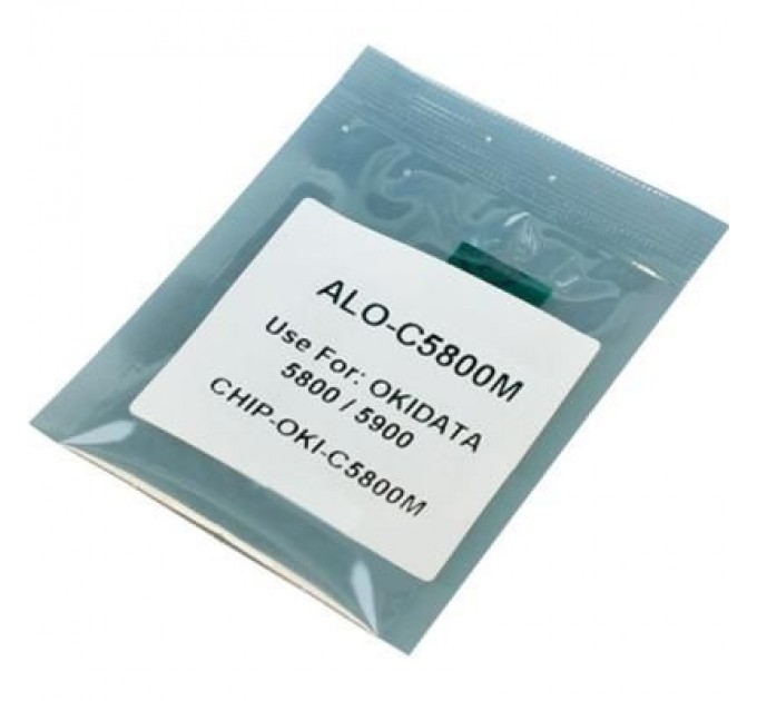 Apex Чип для картриджа OKI C5850 MAGENTA 6K Apex (CHIP-OKI-5850-M)