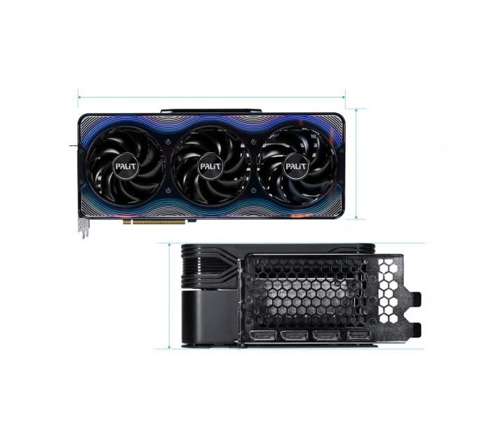 Palit Відеокарта GF RTX 5080 16GB GDDR7 GameRock Palit (NE75080019T2-GB2030G)