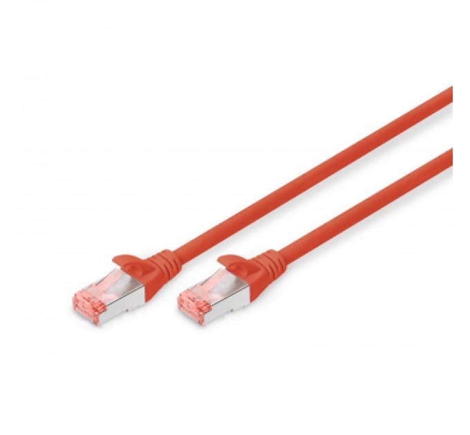 Digitus Патч-корд 1м, CAT 6 S-FTP, AWG 27/7, LSZH, red Digitus (DK-1644-010/R)